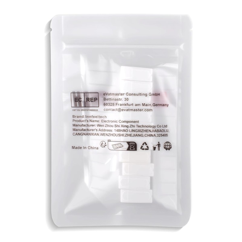 Innfeeltech 10 Pcs 5W 5% Tolerance 50 ohm Ceramic Cement