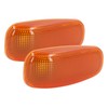 2PCS Side Turn Signal Light Lens with Gaskets Replacement for