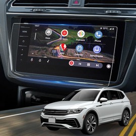 YEE PIN 9,2 Zoll Für Tiguan 2 MK2 2017-2023 Discover Pro Navigation Schutzfolie GPS Displayschutzfolie Navi Folie Gehärtetes Glas Schutz Auto Zubehör