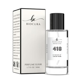 BIOCURA BC Perfume 418 Inspired by Cacao Noir For Women Replica Fragrance Dupes Eau de Parfum Spray Bottle 1.7 Fl Oz/50ml-X1