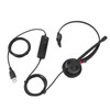 Telephone Headset Noise Canceling Comfortable Versatile Single Ear PC Headphone