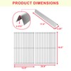 Genesis E310 Grill Grates & 7620 Flavorizer Bars for Weber
