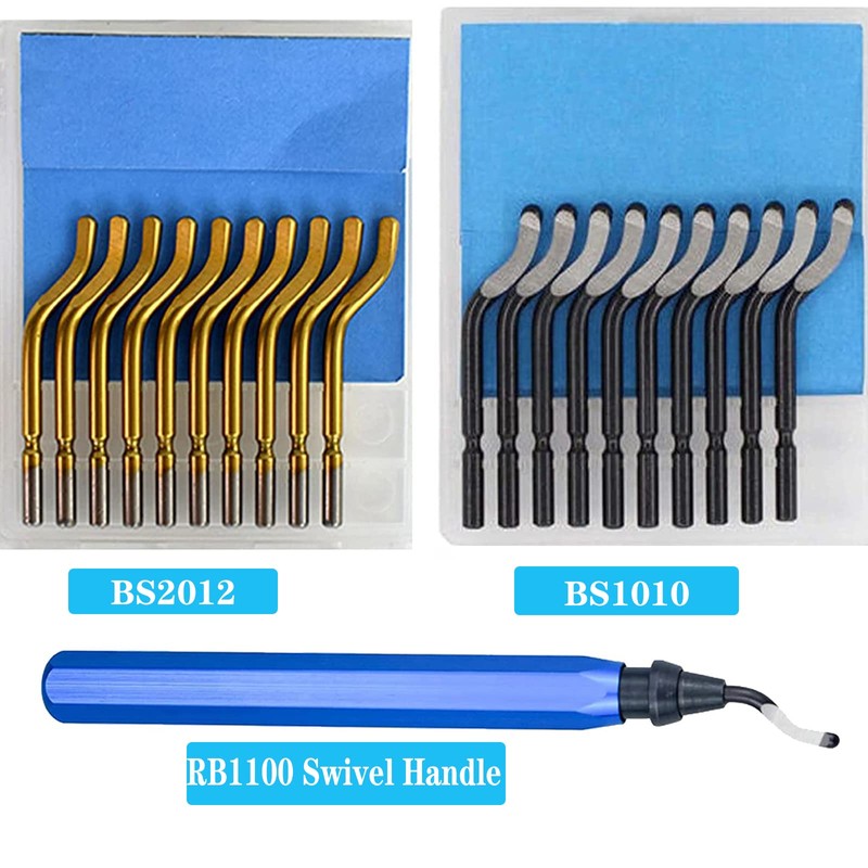 Yuentoen Universal Deburring Tool, 360° Rotating Blade Cutting Tool with