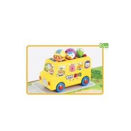 Wonder Kid Co., Ltd Pororo & Friends Kindergarten Minibus Melody Sound LED Effect 6 PCS Character