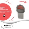 Nit Free Terminator Lice Comb - Professional Stainless Steel Comb