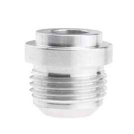 OTOTEC AN10 Fuel Fitting Adapter Male Aluminium Weld Round Base On Bung Hose Fuel Oil Cooler Tank Cell tools