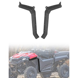 Front Fender Flares for Honda Pioneer 700-2 700-4 14-21, Combined Front Mud Guard Extension Mud Flaps for Honda Pioneer 700 2P 4P 2014-2021 Accessories, 1Pair Replace# 08P70-HL3-600