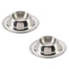 2PCS Stainless Steel Egg Cup Holder Egg Cups for Soft