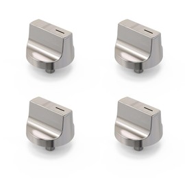 4pcs Upgraded W11517334 Whirlpool Gas Range Stove knobs Replacements, Universal Electric Oven cooktop Stove Control Burner knobs, Compatible with Whirlpool Ranges Parts Appliance W11122869, W10850033