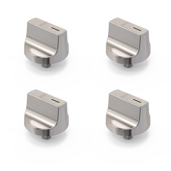 4pcs Upgraded W11517334 Whirlpool Gas Range Stove knobs Replacements, Universal