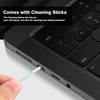 21PCS Anti Dust Dirt Plug Port Cover Compatible 2026-2021 MacBook