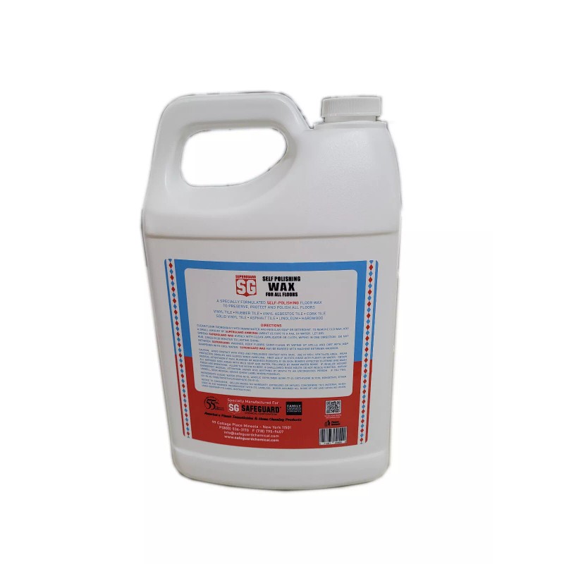 Safeguard 128 OZ Fluid Ounce Industrial Strength Self Polishing Floor