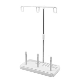 YEQIN Thread Spool Holder Stand- 3 Spools Holder for Domestic (Home-Base) Embroidery and Sewing Machines - Four Colors for Choices
