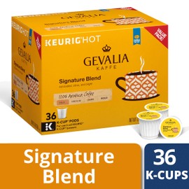Gevalia Signature Blend Mild Roast K-Cup Coffee Pods (36 Pods)