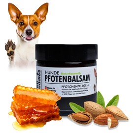 FellBuddies® Paw Balm – Ideal Protection for Sensitive Dogs' Paws – Regeneration Supportive Effect for Dry & Cracked Paws | Natural Cosmetics