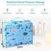 Elegant Small Makeup Organiser - Portable Makeup Bag for Travel