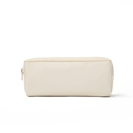 YONBEN Color Pencil Case Simple Oxford Fabric Bag for Student Lightweight Design (Cream,Oxford Fabric)