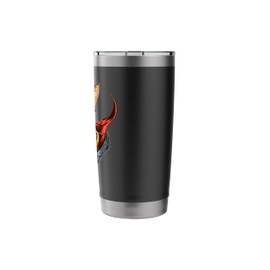 Superhero Cat Red Cape Super Hero Cat Kitten Kitty Stainless Steel Insulated Tumbler