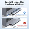 USB C Adapter for MacBook, 8 IN 2 USB C