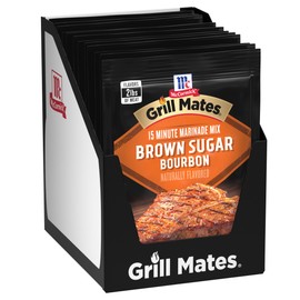 McCormick Grill Mates Brown Sugar Bourbon Marinade, 1.25 oz (Pack of 12)