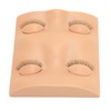 Eyelash Practice Mannequin Head Double Layer Lash Mannequin Head with