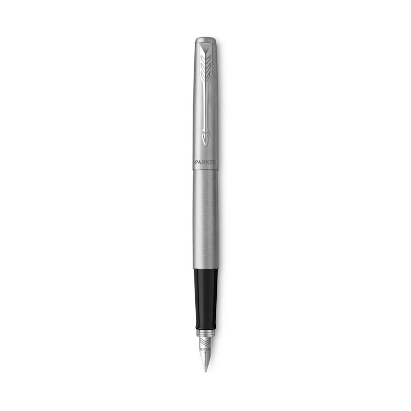 PARKER JOTTER Fountain Pen Stainless Steel C.C on Blister Card