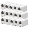 iMBAPrice RJ11 6P4C Straight Telephone Inline Coupler (15 Pack)