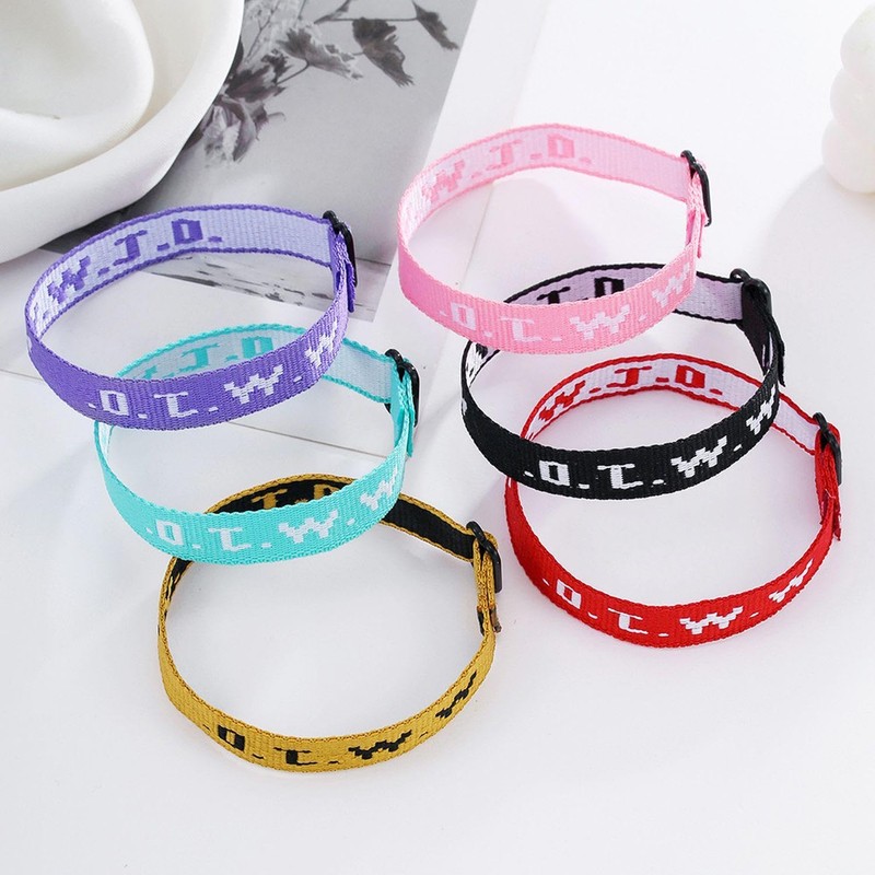 OAOSDH Pack of 10 Bracelets, Adjustable Bracelet, Strap Brazelement, Stylish