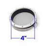 Turbo Inlet Grill Protector Guard, 4" ID, Silver