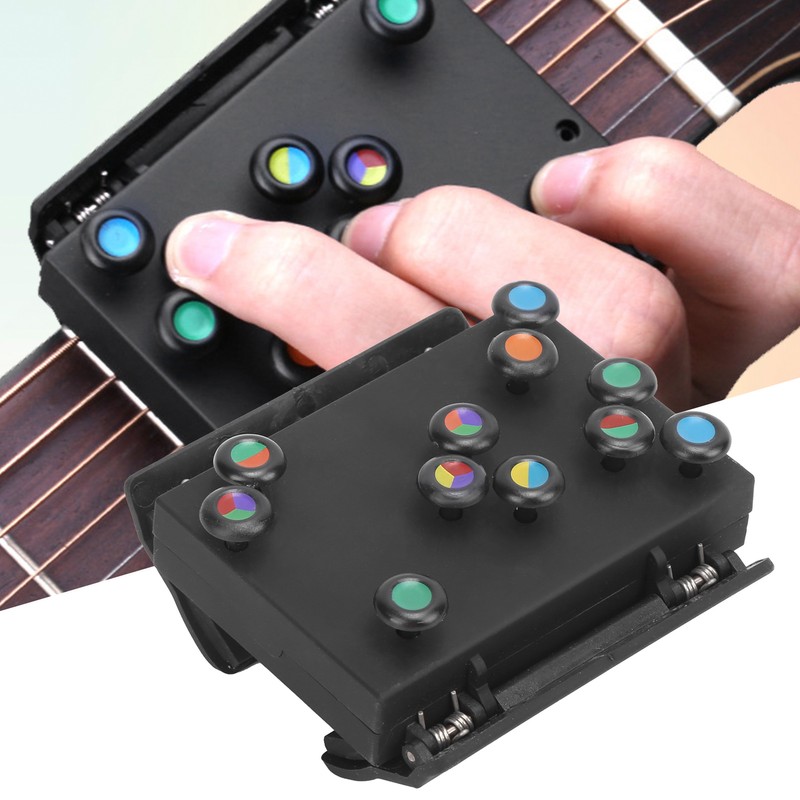 Guitar Aid Black Chord Assisted Learning Tools Practice Assistant Accessories