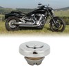 Motorcycle Fuel Tank Lock Cap with 2 Keys Aluminum Rustproof
