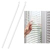 Detachable Blind Rods Blind Wands Replacement with Hook 24 Inches