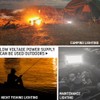 RTNLIT 2-Pack 100W LED Flood Lights Outdoor, IP65 Waterproof Emergency