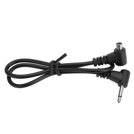 ANKROYU 12 Inch Lightweight Flash PC Sync Cord, Flash PC Cord, Flash Sync Cable Cord, 2.5mm Plug to Male PC Sync Cable, Flash Trigger Cable, for Outdoor Shooting