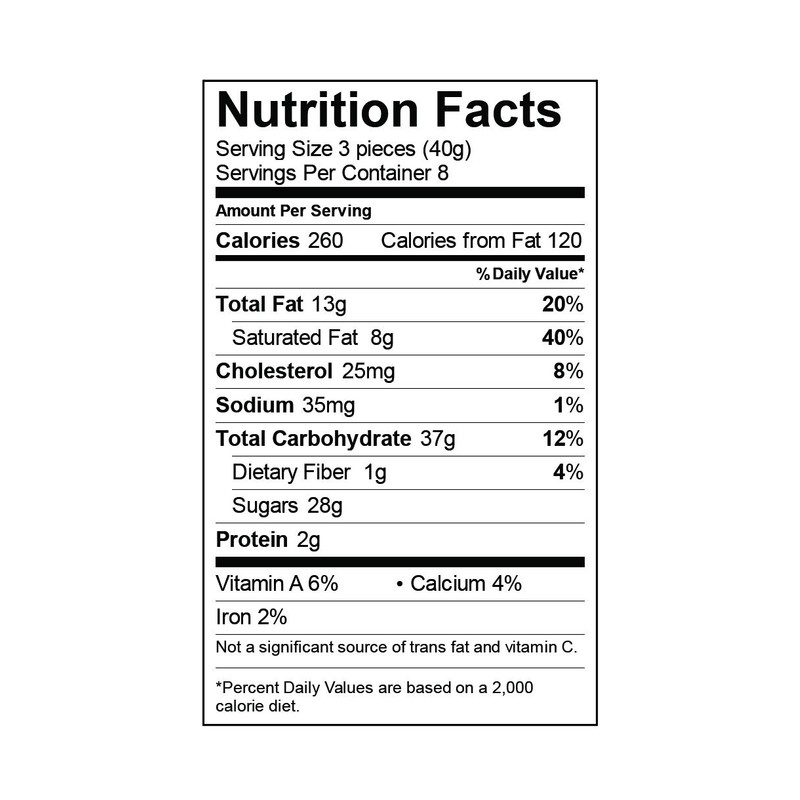 Vermont Nut Free Chocolates Boxed Chocolate Caramels (Assorted Chocolate) 24-Piece