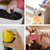 MELGO 200 Pcs Disposable Finger Protectors, Finger Cots, Latex Anti-Static