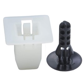 Rexka 10 Sets Bumper Grommet and Bumper Retainer for Honda Acura 90106-SW3-003 and 90108-SW3-003 Accord CR-Z Odyssey Prelude CL MDX RL TL