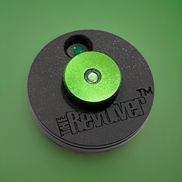 The Revolver ™ v2 Discreet Preportioned Powdered Snuff Dispenser BumperBox