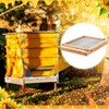 DoubleFill 3 Pcs 10 Frame Beehive Metal Screened Bottom Board