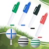 8 Pieces Golf Ball Line Drawing Marking Tool Kit, Golf