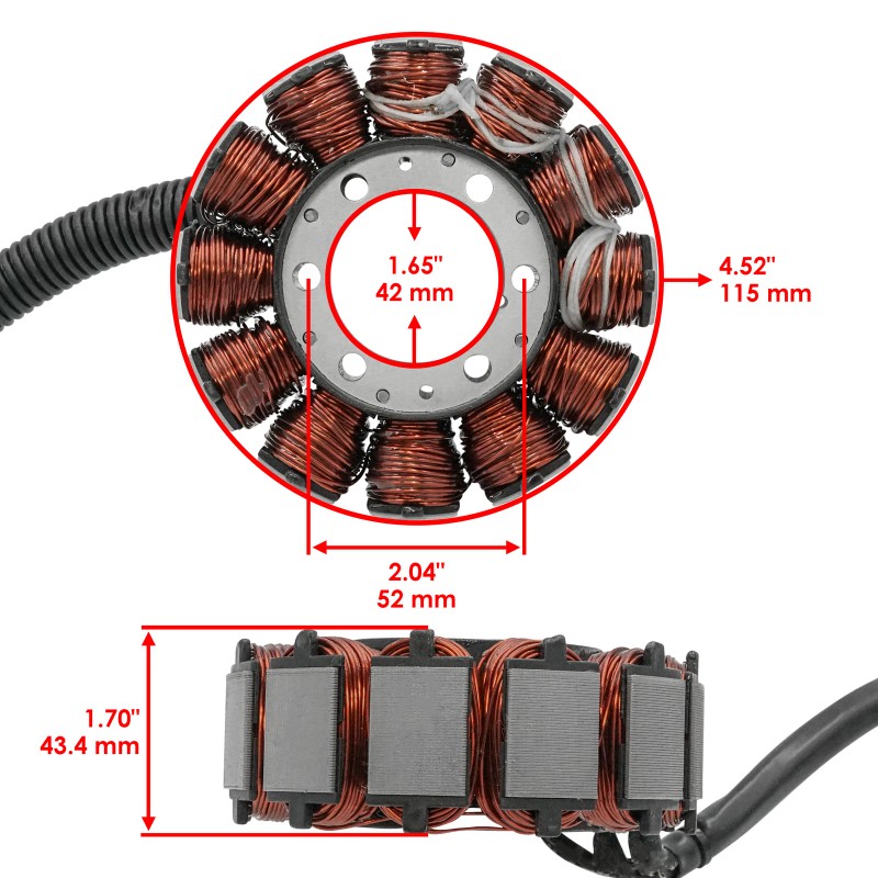 Celox Stator for Ski-Doo Mxz XRS 800R E-Tec 2011-2017 /Mxz