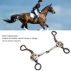Hand Carved Antique Bronze Bit, Professional Stainless Steel Snaffle for