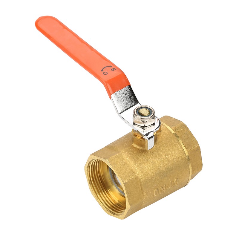 1pc DN40 1-1/2"BSP Brass Pipe Ball Valve 1.6MPa for Water