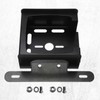 Partsam 1 Set Square Black Trailer Tail Light Mounting Box