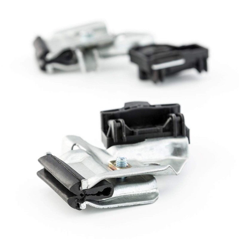 LST Window Regulator Repair Kit with Sliding Pieces Front Right