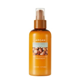 Nature Republic Argan Essential Hair No-Wash Treatment 160ml / 네이처리퍼블릭 아르간 에센셜 헤어 노워시 트리트먼트 160ml