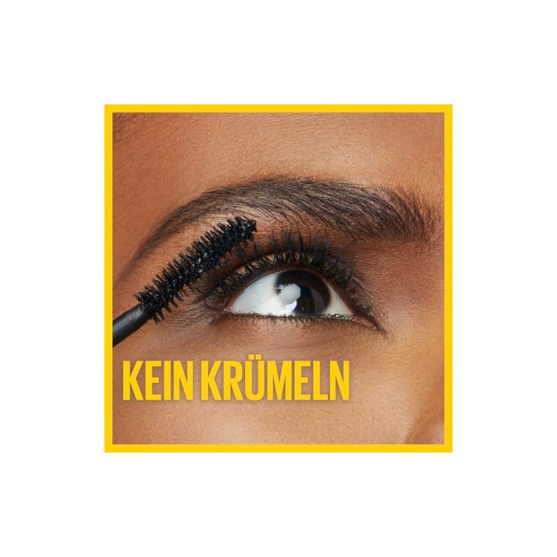 Maybelline New York Black Mascara for 24-Hour Swing and Volume,