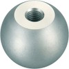 TRUSCO TSB40-10S Stainless Steel Grip Ball Φ1.6 x 0.4 inches