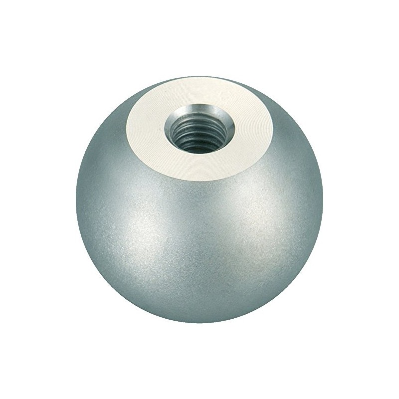 TRUSCO TSB40-10S Stainless Steel Grip Ball Φ1.6 x 0.4 inches