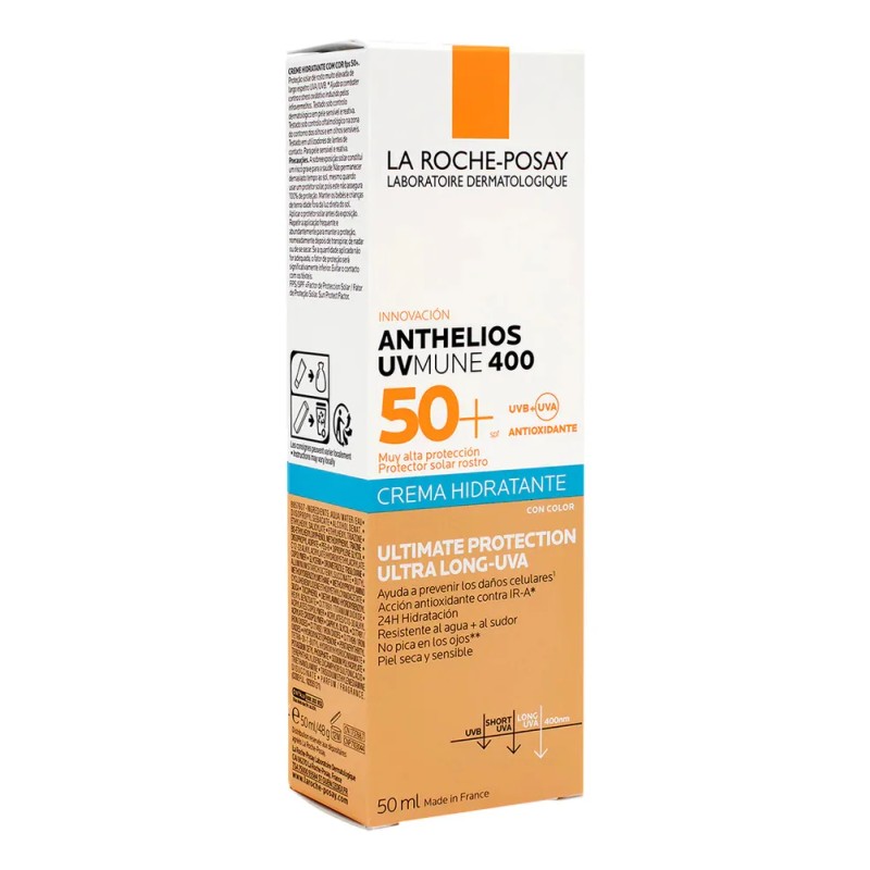 Protector solar La Roche-Posay Anthelios UVMUNE 400 50FPS en crema